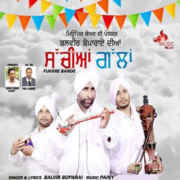 Sachiyan Gallan Fukkre Bande